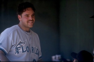 Mike Piazza as a Florida Marlin (Getty Images)